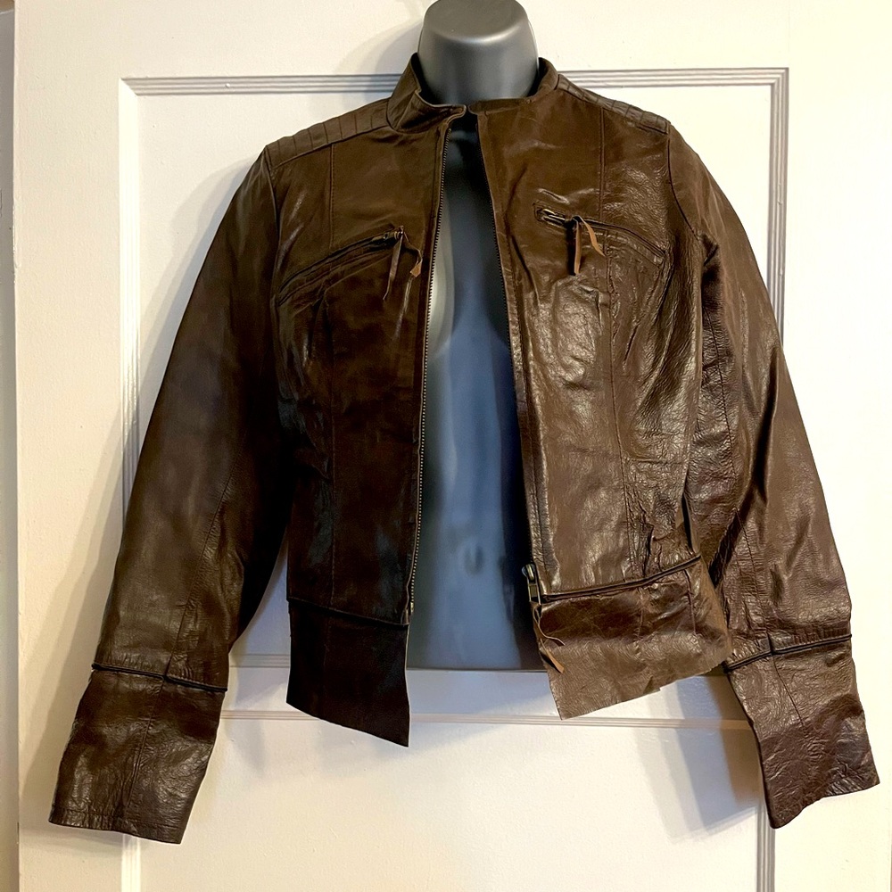 Vintage Arden B leather jacket